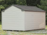 10x14 Peak Style Storage Shed with Vinyl Siding